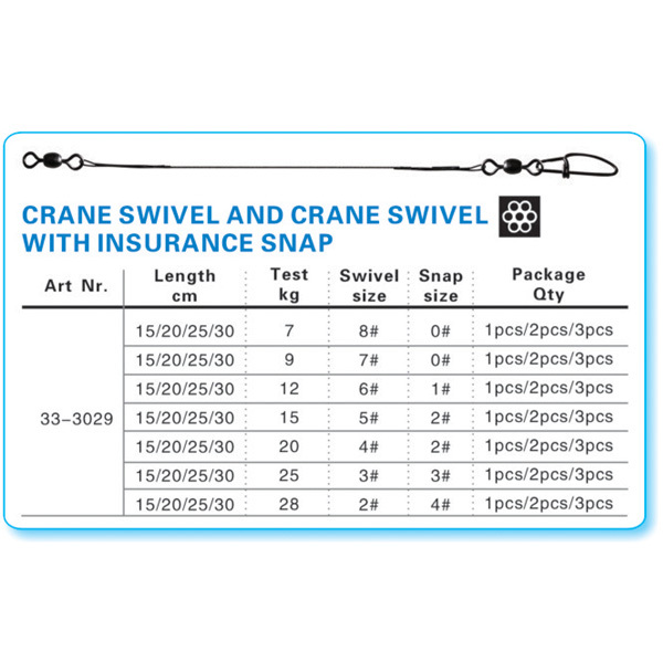 BTI-33-3028/3029/3030 Titanium 1*7 stands leaders