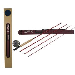 Fly rod combo for short fly rod