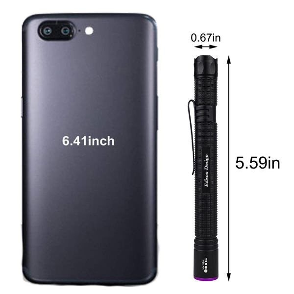 BTI-09E-5174 New Zoomable UV Light Pen Light& LED Pen Light