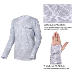 BTI-11E-FT02 Long sleeves fishing T-shirt