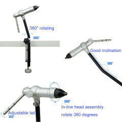 BTI-09E-6187 Rotary fly tying travel vise
