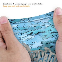 BTI-11B-2168 Short UV fishing gloves