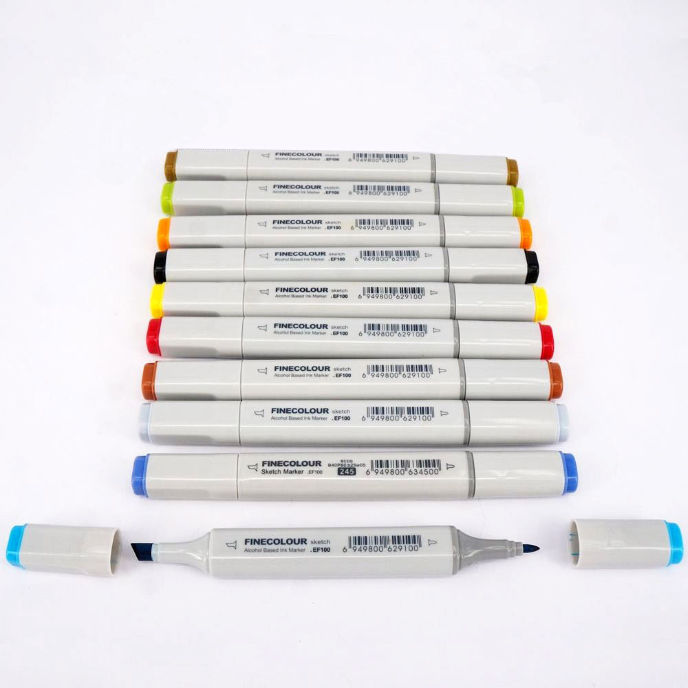BTI-09D-P1051 Fly tying permanent waterproof markers