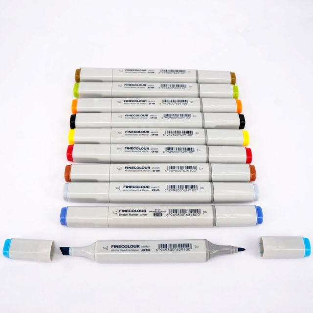 BTI-09D-P1051 Fly tying permanent waterproof markers