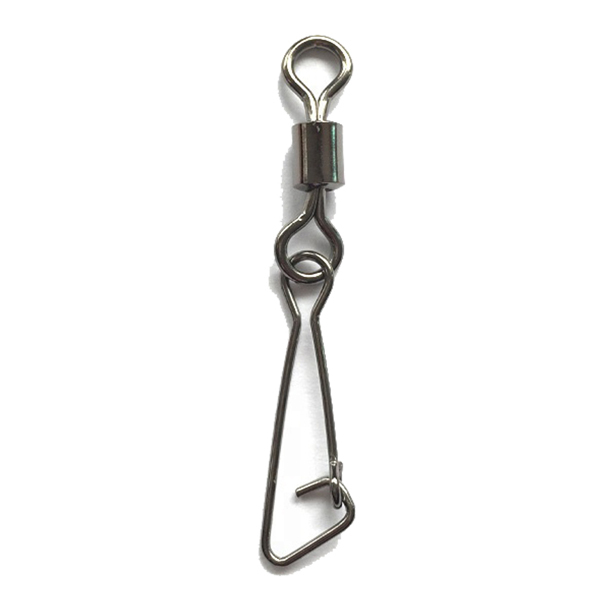 BTI-04-C3063 Full Stainless Steel Rolling Swivel With Hooked Snap