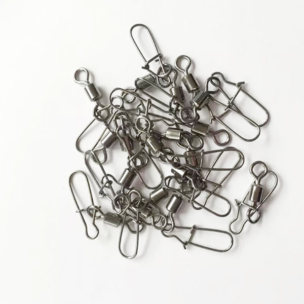 BTI-04-C3064 Full Stainless Steel Rolling Swivel With Nice Snap