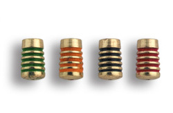 Color option for brass bodies and beads