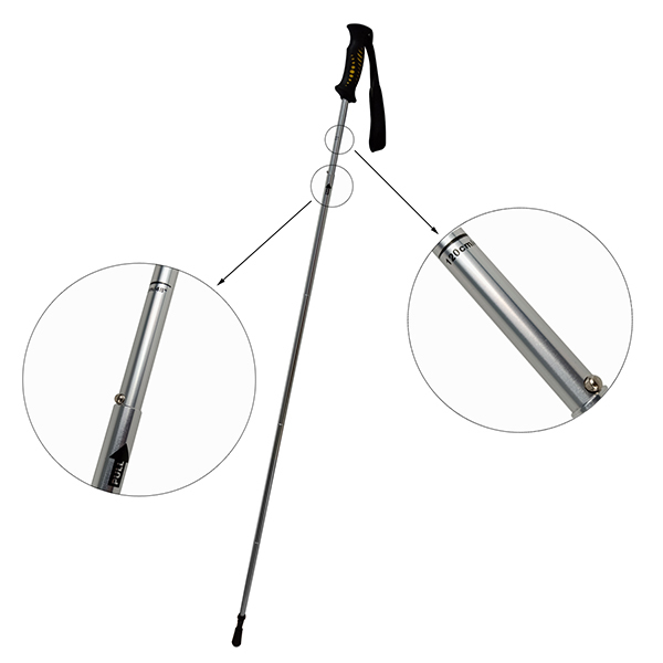 BTI-09E-3176,3177 Foldable wading stick