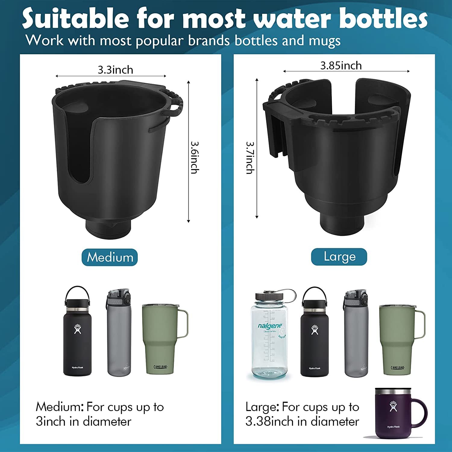 BTI-14A-1001 Multi-Functional Kayak Cup Holder