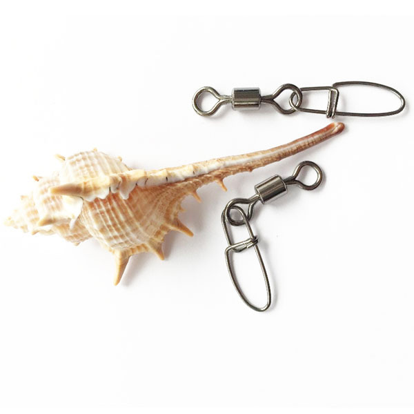 BTI-04-C3065 Full Stainless Steel Rolling Swivel With Insurance Snap