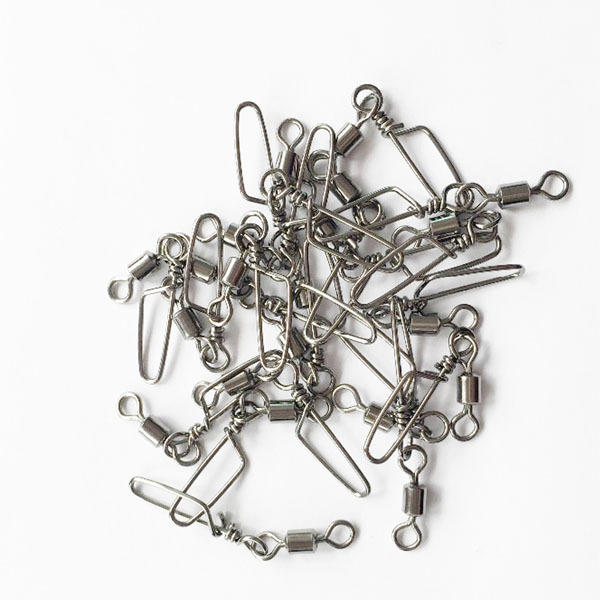 BTI-04-C3066 Full Stainless Steel Rolling Swivel With Coastlock Snap