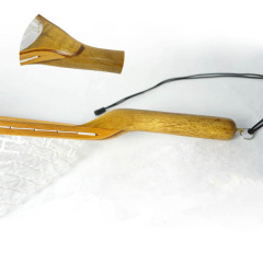 03G-MHRN003(M) Curve Handle Delicate Ghost Landing Net