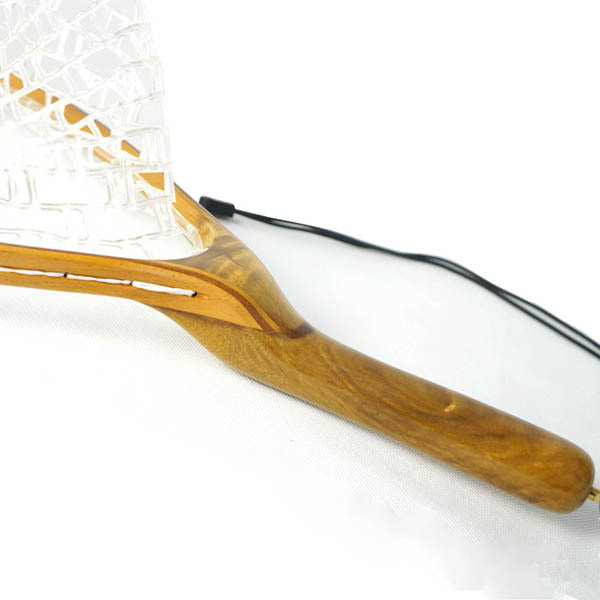 03G-MHRN003(M) Curve Handle Delicate Ghost Landing Net
