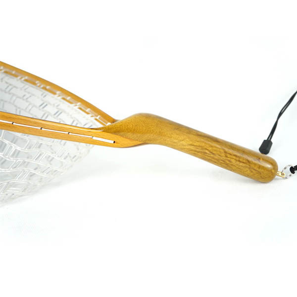 03G-MHRN003(M) Curve Handle Delicate Ghost Landing Net