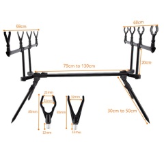 BTI-13G-RY060 Carp Fishing Rod Pod