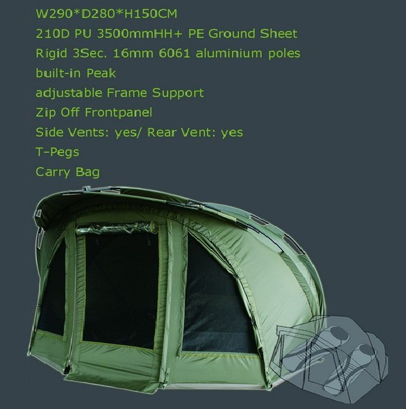 BTI-HYT075 Peak Bivvy for 2 Man