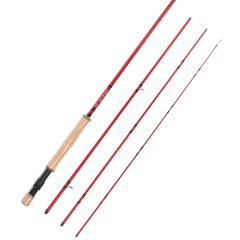 Best Value Fly Rods - 8'6'' 9'0'' 10'0'' 3/4wt, 4/5wt, 5/6wt, 7/8wt Medium Fast Action, 24T Carbon