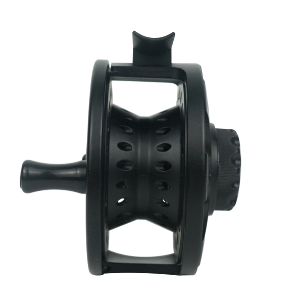 02B-HVCE New graphite large arbor fly reel