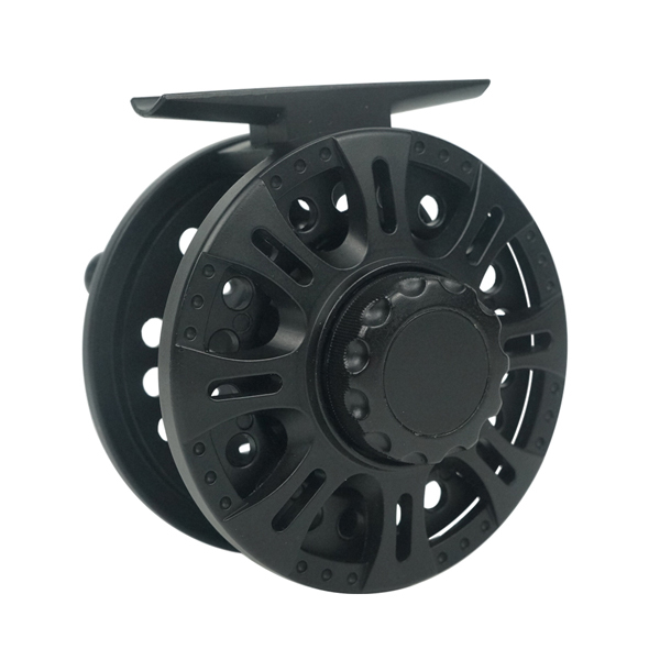 02B-HVCE New graphite large arbor fly reel