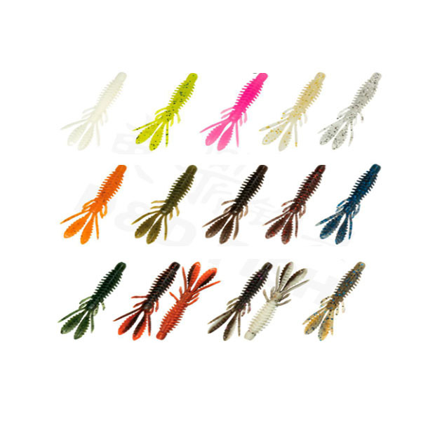 BTI-05D-RC002  2.56inch/6.5cm  3.03inch/7.7cm soft lure