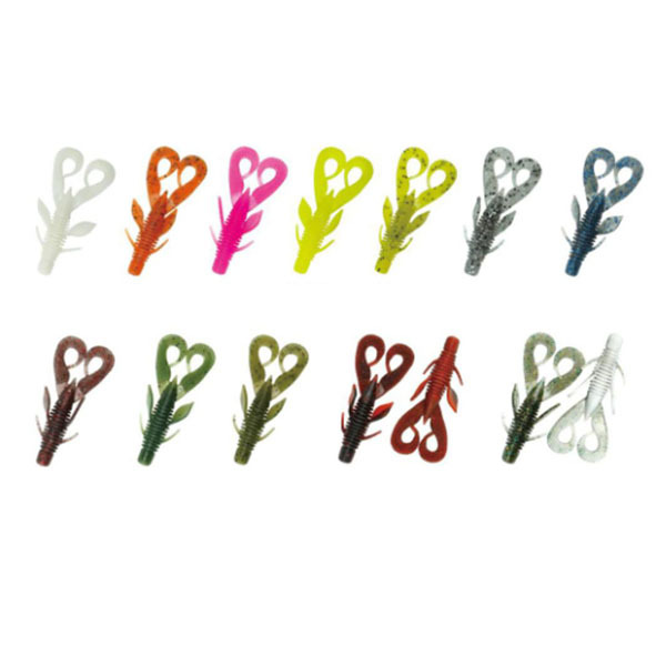 BTI-05D-RC004 2.56inch/6.5cm  3.94inch/10cm soft lure