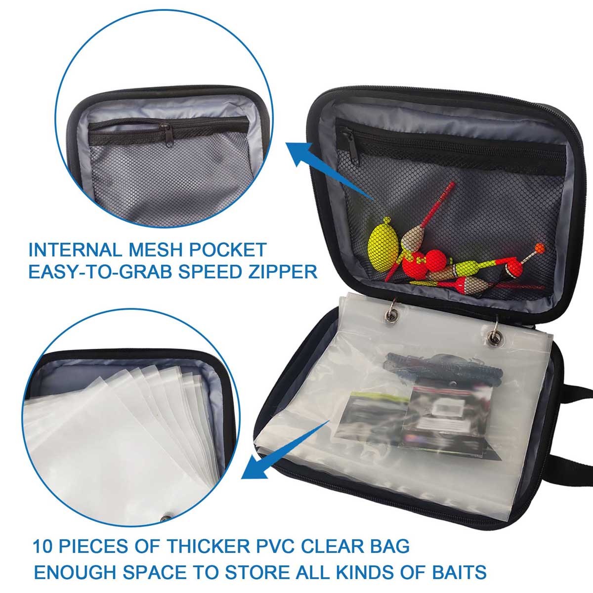 BTI-10C-002 Binder fishing lure bag
