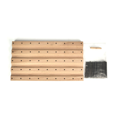BTI-09E-6359 45 spools wooden thread holder