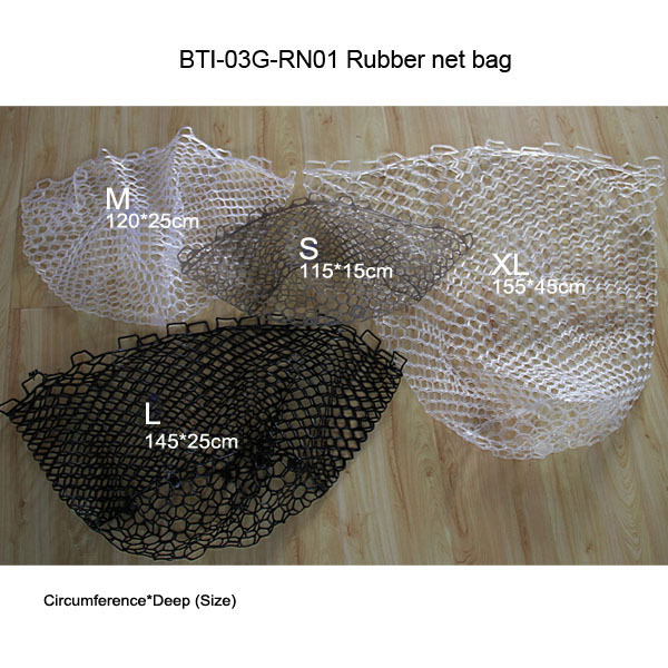 BTI-03G-RN01 Rubber net bag(PVC)