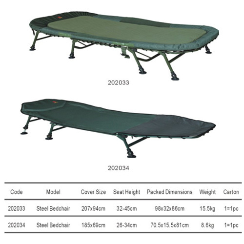 good quality outdoor fishing bedchair
