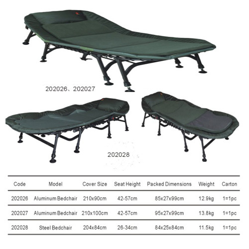 outdoor fishing bedchair