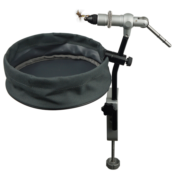 BTI-09E-6188 Easy-empty magnetic garbage bag for fly tying vise