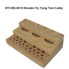 Wooden Fly Tying Tool Caddy