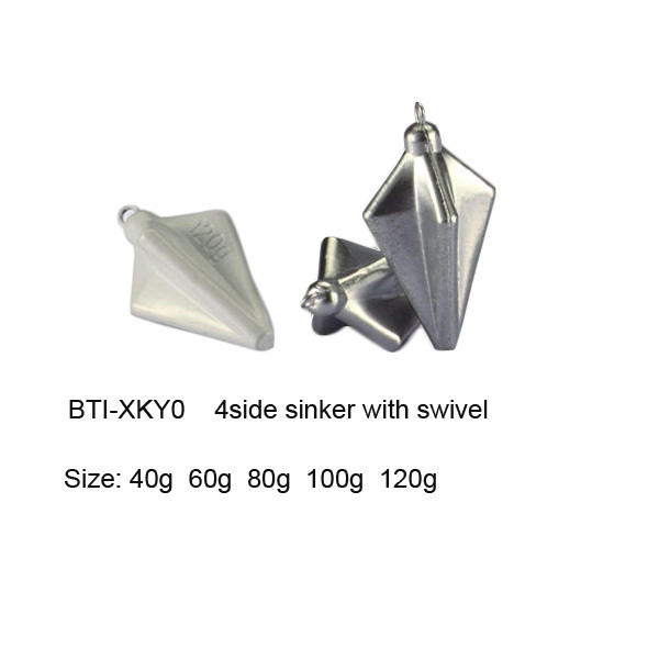 BTI-XKY0 4side sinker with swivel