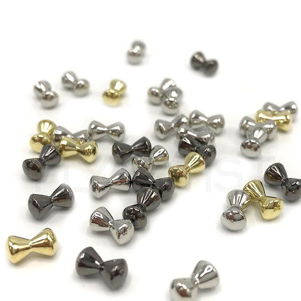 BTI-08A-004 Brass Dumbbell Rounded Eye