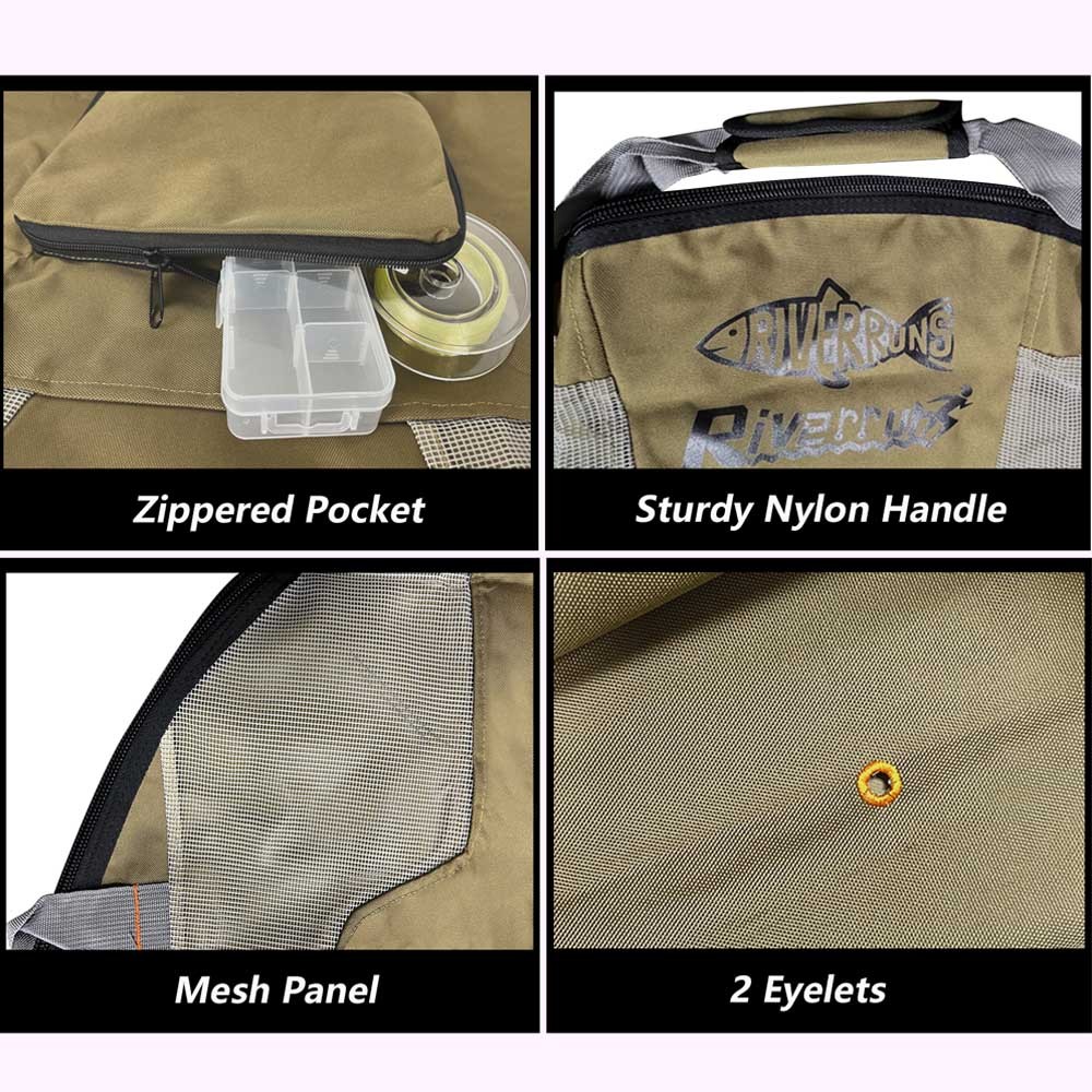 BTI-10F-4002 Round Wader Bag
