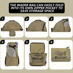 BTI-10F-4002 Round Wader Bag