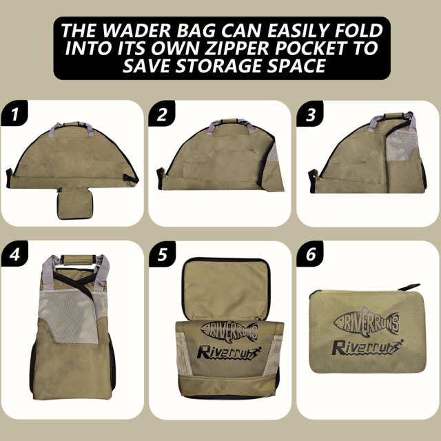 BTI-10F-4002 Round Wader Bag
