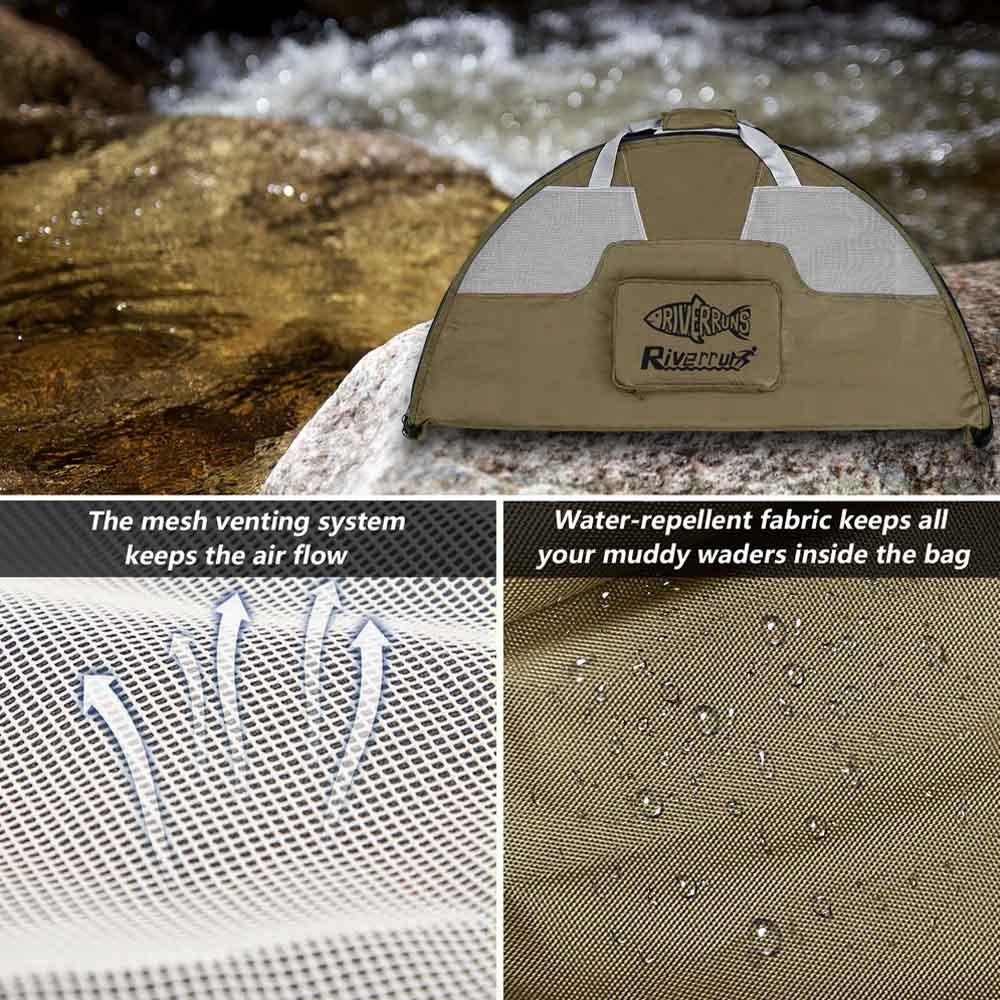 BTI-10F-4002 Round Wader Bag