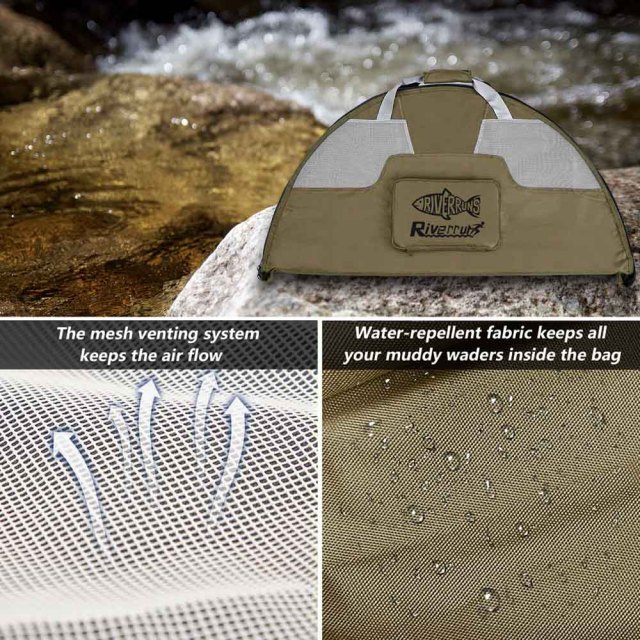 BTI-10F-4002 Round Wader Bag