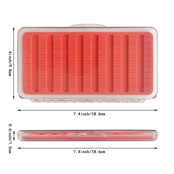 BTI-09A-G34LS-SF Large Size Super Slim Box With New S Shape Silicone Insert