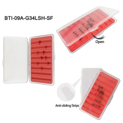 BTI-09A-G34LS-SF Large Size Super Slim Box With New S Shape Silicone Insert