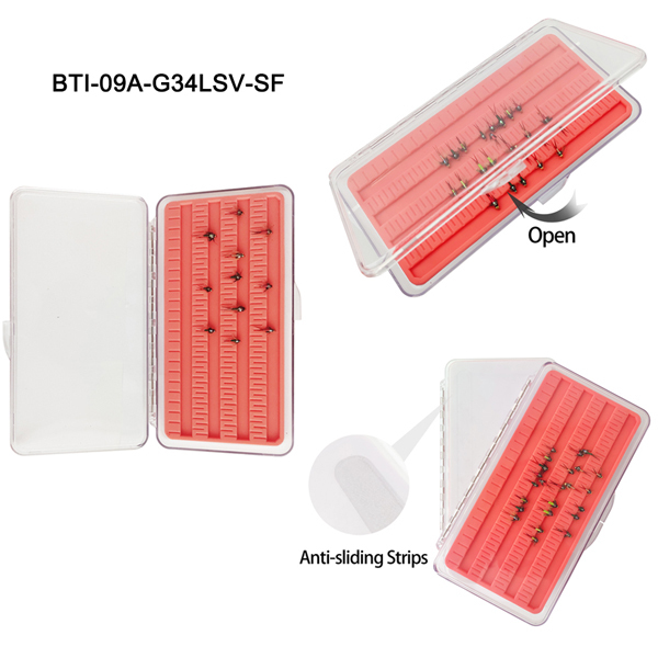 BTI-09A-G34LS-SF Large Size Super Slim Box With New S Shape Silicone Insert