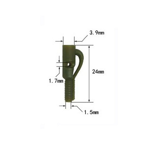 BTI-09F-N8066 Safety lead clip with pin