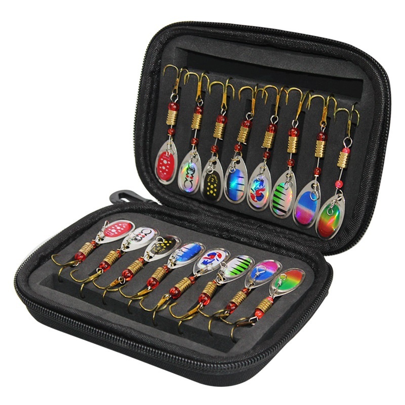 BTI-05F-WH016C 16pcs Spinner Lure Assortment