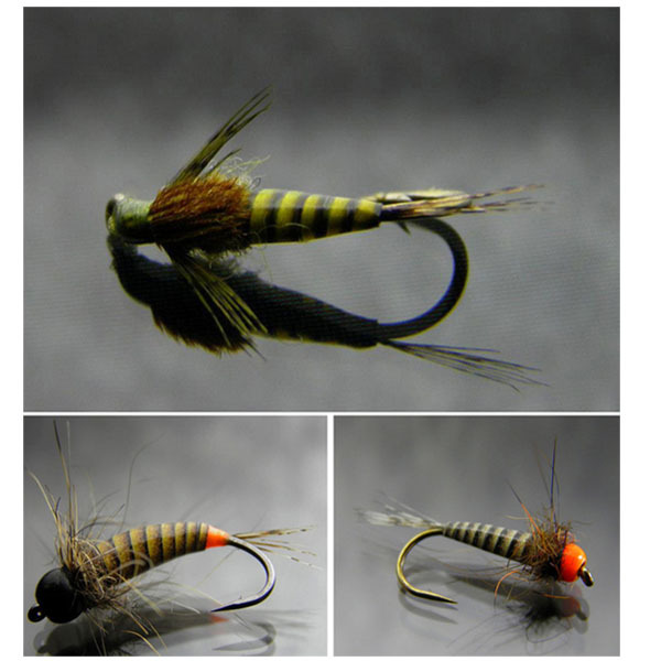BTI-09D-PQ Synthetic tapered Peacock quill
