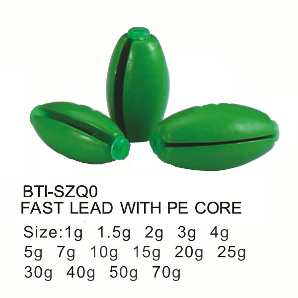BTI-SZQ0 plastic core quick release lead (kead for ocean)
