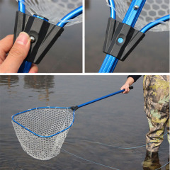 03A-ARN03 Telescopic Alum rubber landing net