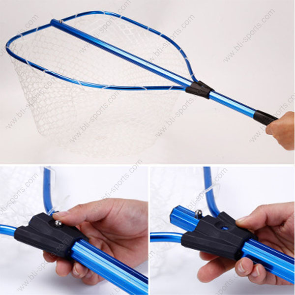 03A-ARN03 Telescopic Alum rubber landing net