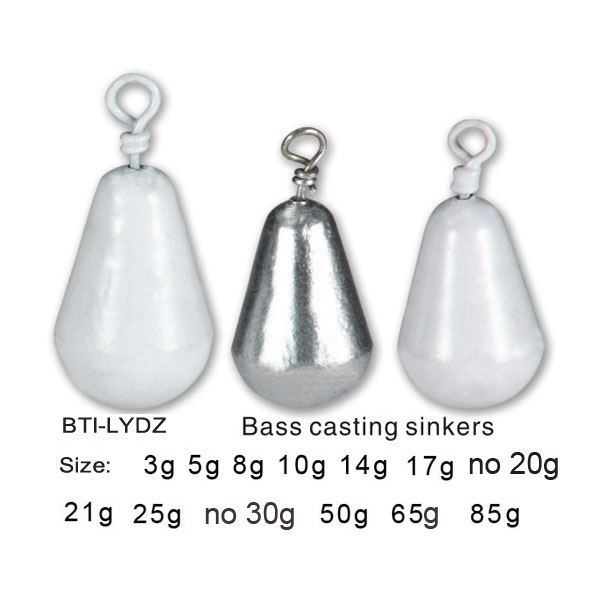 BTI-LYDZ Bass casting sinkers