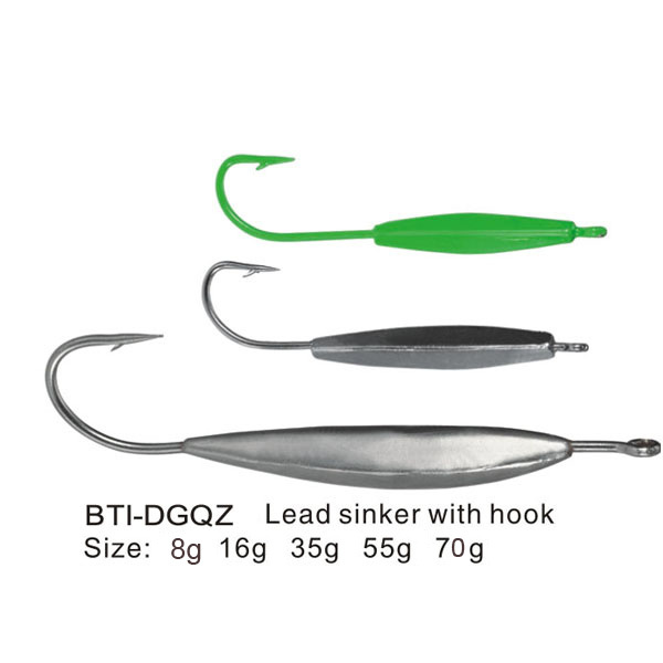 BTI-DGQZ Lead sinker with hook